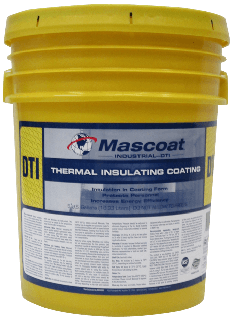 DTI- Industrial - Thermal Insulating Coating / Available in 5 Gallon Pails