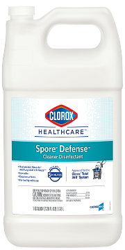 Clorox Spore Defense Cleaner Disinfectant (4x1) Gallons/Case