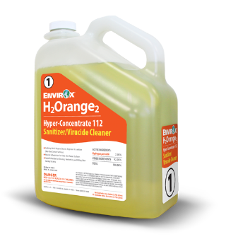 Envirox H₂Orange₂ Hyper-Concentrate 112 Sanitizer/Virucide Cleaner