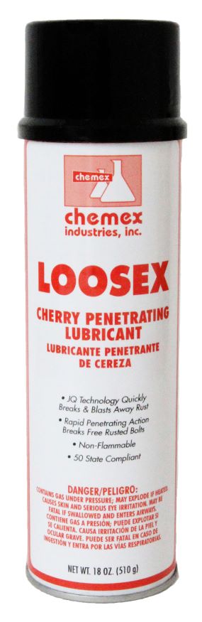 Loosex Non-Flammable Penetrating Solvent - Cherry Fragrance (12 per case)