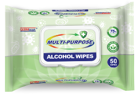 Alcohol Wipes 75 Ethyl Alcohol Safe for use on hands and